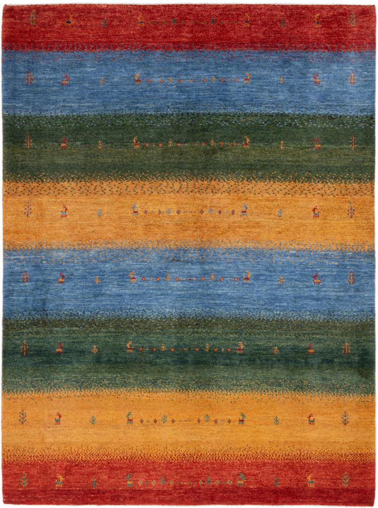 Persian Rug Persian Gabbeh Kashkuli 7'9"x5'9" 7'9"x5'9", Persian Rug Knotted by hand