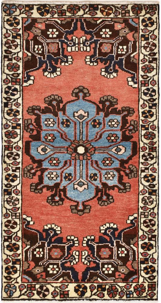 Tapis persan Tafresch 121x66 121x66, Tapis persan Noué à la main