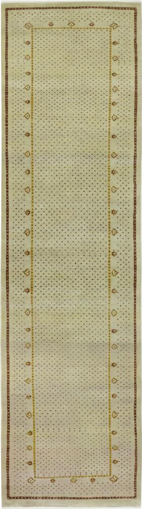 Tapis persan Persan Gabbeh Loribaft 291x81 291x81, Tapis persan Noué à la main