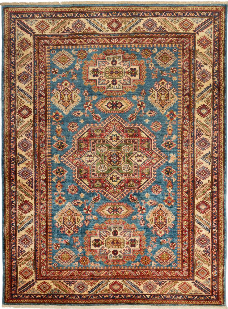 Tapete paquistanês Kazak 209x152 209x152, Tapete persa Atado à mão