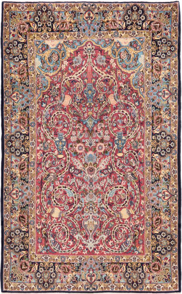 Perserteppich Isfahan Seidenkette 174x103 174x103, Perserteppich Handgeknüpft