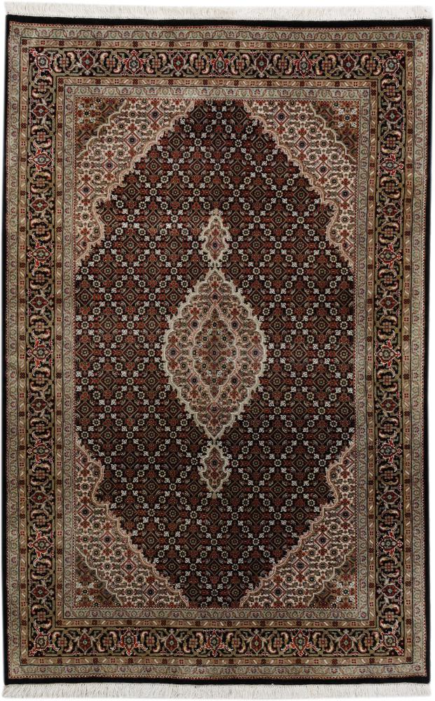 Tapis indien Indo Tabriz 184x122 184x122, Tapis persan Noué à la main