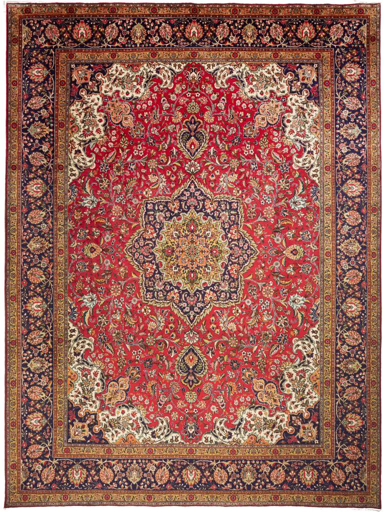 Tapis persan T&auml;briz 409x297 409x297, Tapis persan Noué à la main