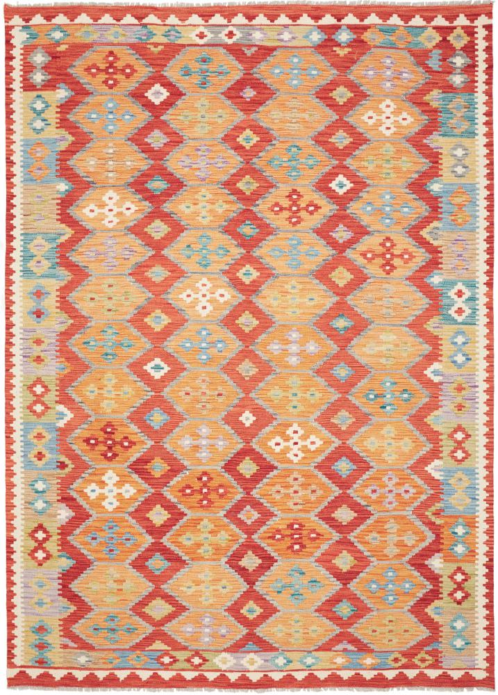 Afghan rug Kilim Afghan 243x175 243x175, Persian Rug Woven by hand