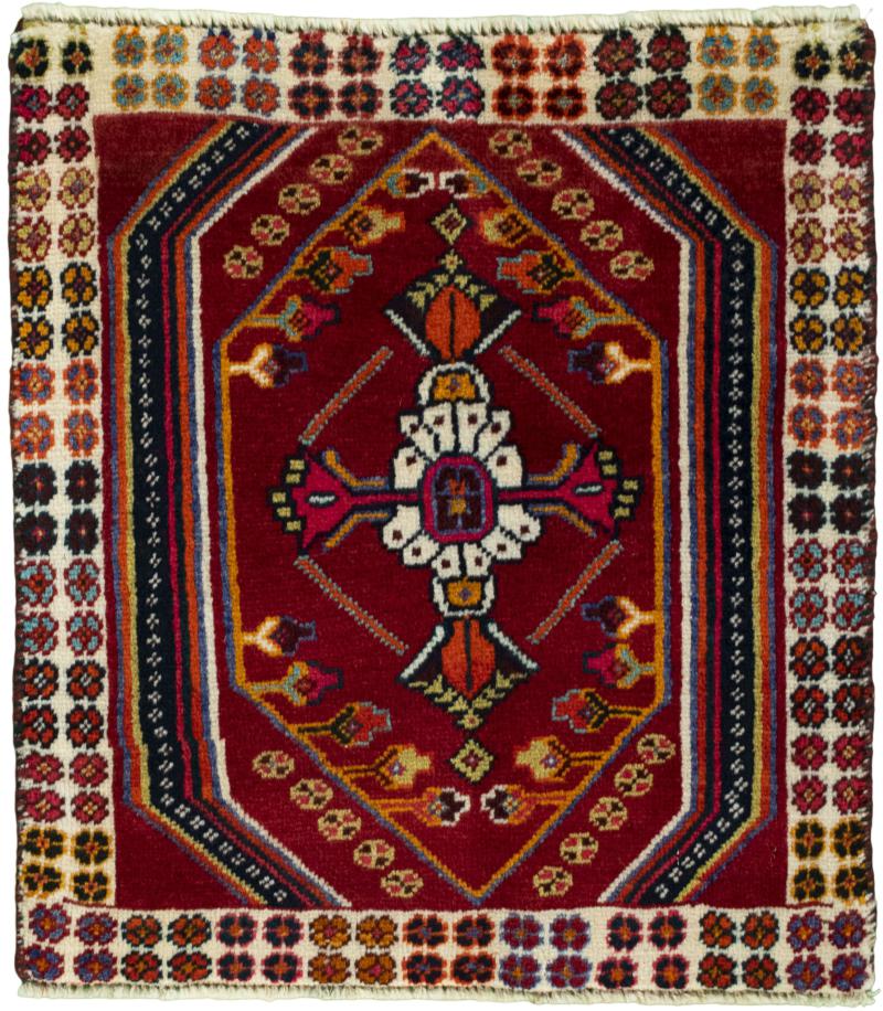 Tappeto persiano Shiraz 62x58 62x58, Tappeto persiano Annodato a mano