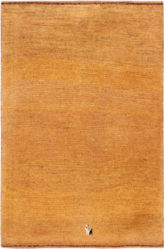 Tapete persa Persa Gabbeh Kashkuli Banafsheh 118x79 118x79, Tapete persa Atado à mão