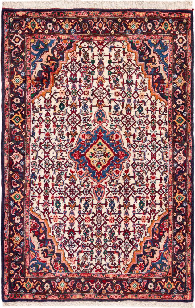 Tapis persan Bidjar 159x104 159x104, Tapis persan Noué à la main