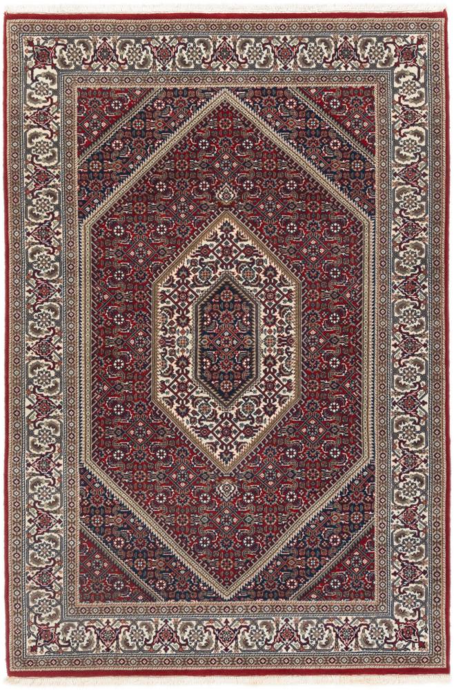 Tapis indien Indo Bidjar 186x124 186x124, Tapis persan Noué à la main