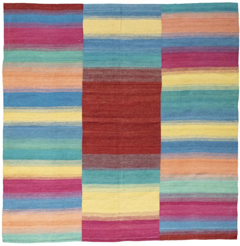 Tapete persa Kilim Fars 175x172 175x172, Tapete persa Tecido à mão