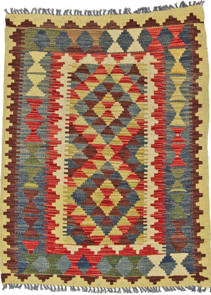 Tapete afegão Kilim Afegão 115x86 115x86, Tapete persa Tecido à mão