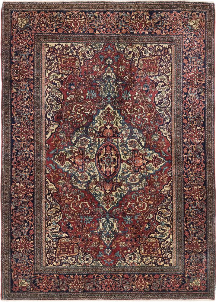 Persisk teppe Isfahan Antikke 201x141 201x141, Persisk teppe Knyttet for hånd