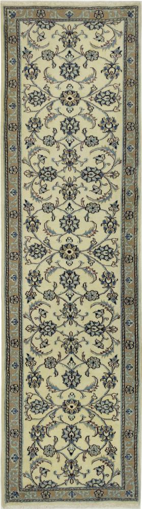 Persian Rug Nain 9'3"x2'7" 9'3"x2'7", Persian Rug Knotted by hand