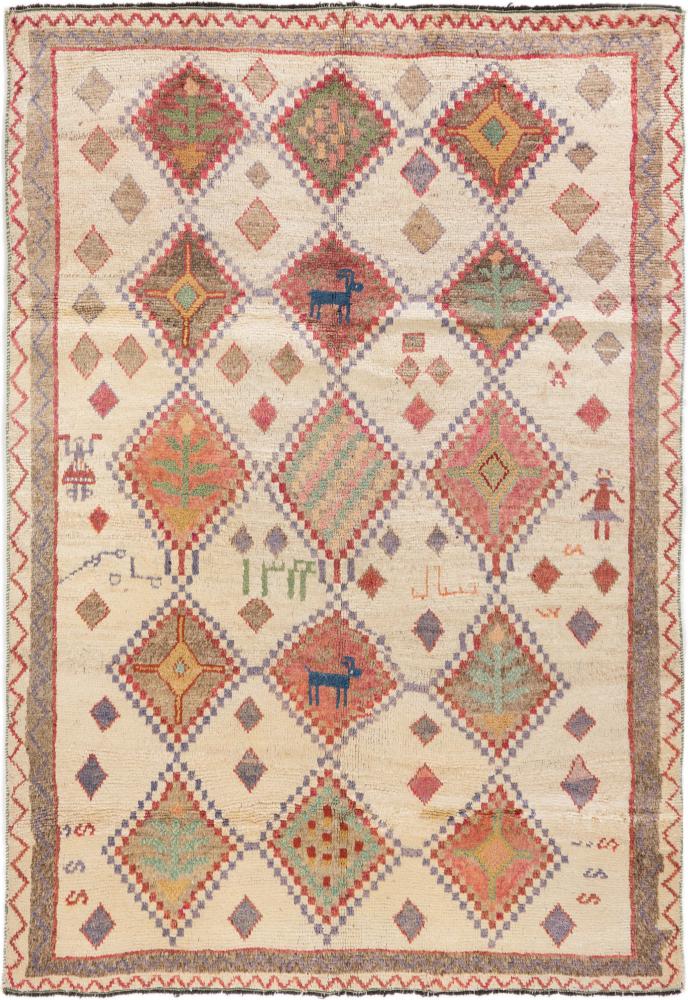 Perzisch tapijt Perzisch Gabbeh Ghashghai 226x160 226x160, Perzisch tapijt Handgeknoopte