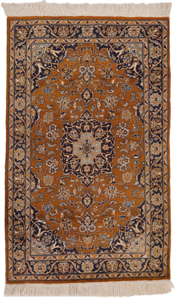 Tappeto indiano Cachemire di Seta 126x77 126x77, Tappeto persiano Annodato a mano