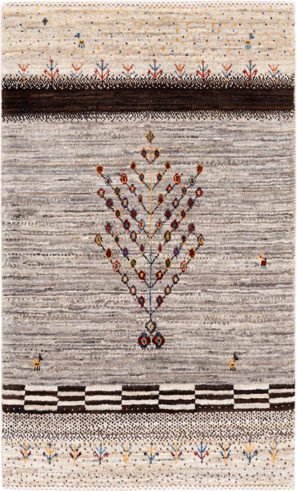 Persisk tæppe Perser Gabbeh Loribaft Atelier 101x63 101x63, Persisk tæppe Håndknyttet