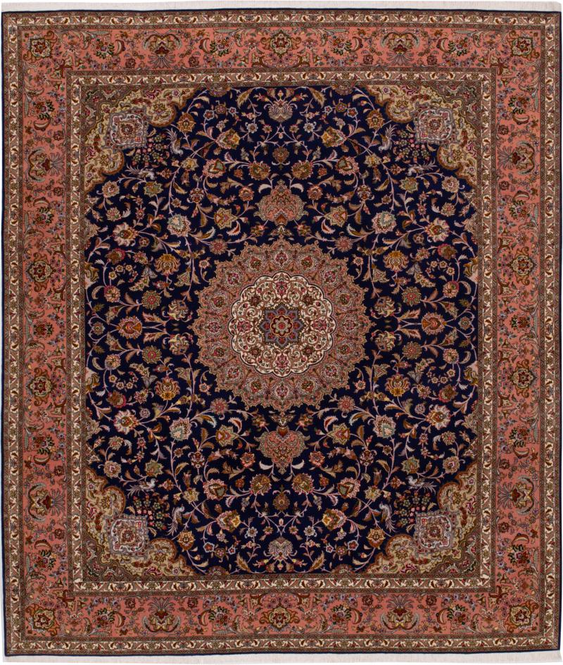 Persian Rug Tabriz 50Raj 291x249 291x249, Persian Rug Knotted by hand