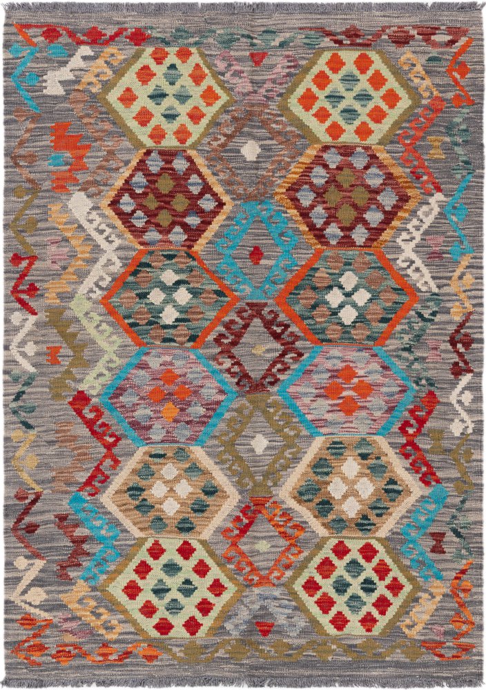Tapis afghan Kilim Afghan 149x108 149x108, Tapis persan Tissé à la main