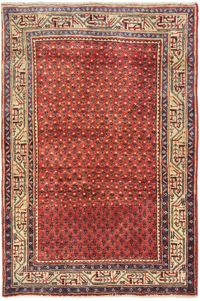 Tapete persa Sarough mir 158x107 158x107, Tapete persa Atado à mão