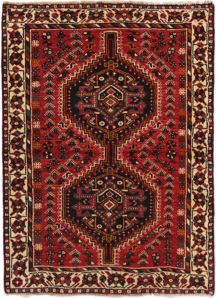 Tapete persa Shiraz 142x103 142x103, Tapete persa Atado à mão