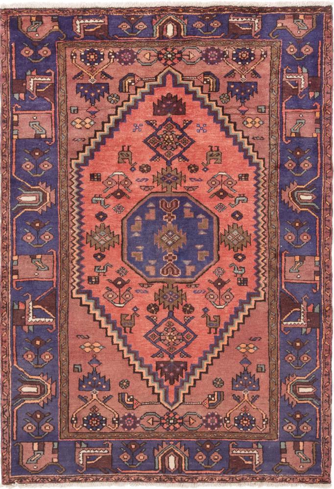 Persian Rug Zanjan 209x144 209x144, Persian Rug Knotted by hand