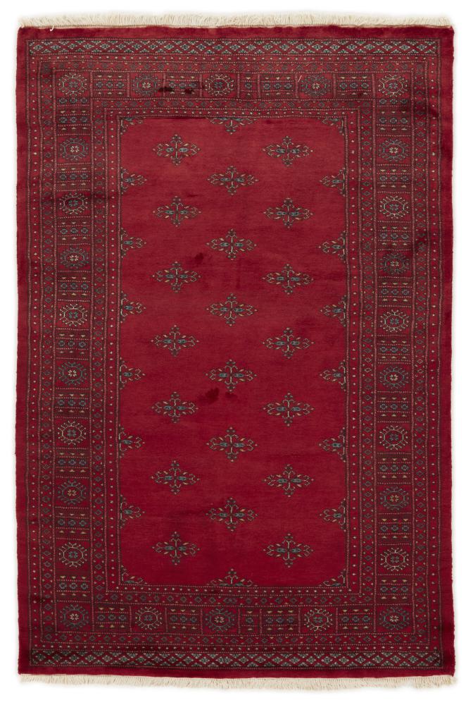 Alfombra pakistaní Pakistan Buchara 3ply 202x133 202x133, Alfombra persa Anudado a mano