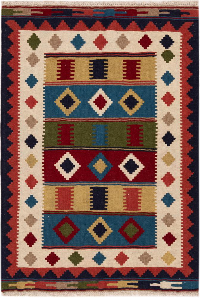 Perzisch tapijt Kilim Fars Shiraz 148x104 148x104, Perzisch tapijt Handgeweven