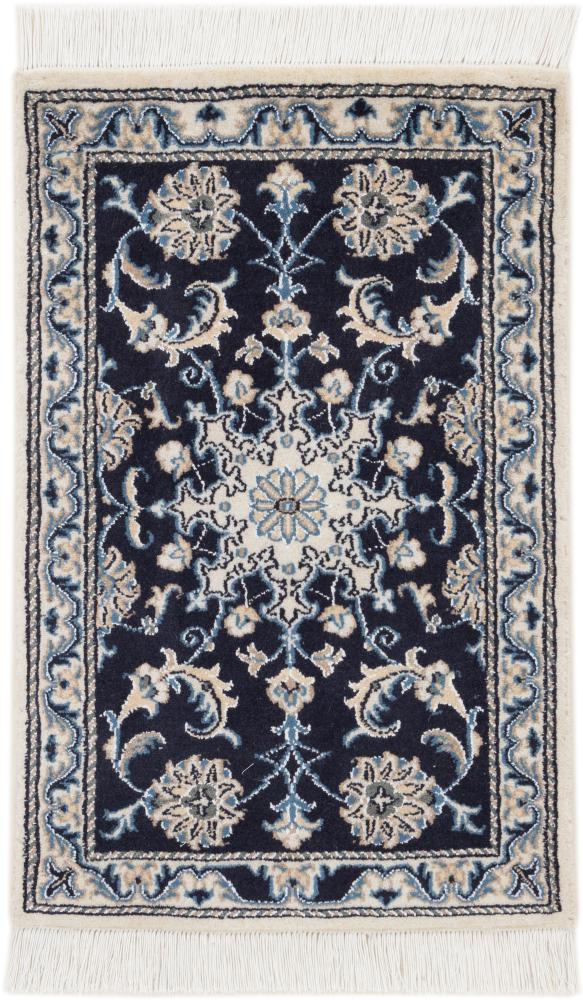 Persian Rug Nain 2'11"x2'0" 2'11"x2'0", Persian Rug Knotted by hand