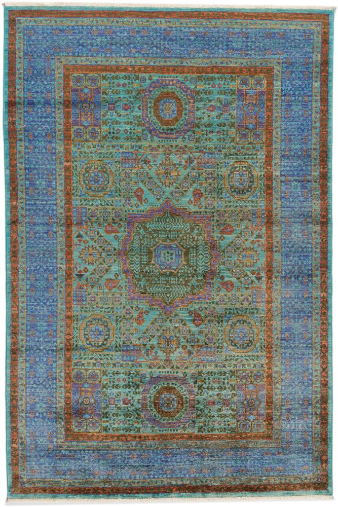 Afghaans tapijt Mamluk 190x127 190x127, Perzisch tapijt Handgeknoopte