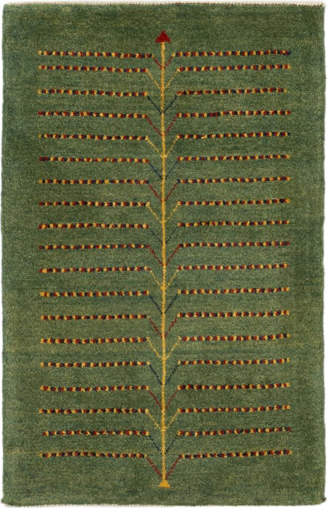 Tapis persan Persan Gabbeh Yalamehbaft 121x76 121x76, Tapis persan Noué à la main