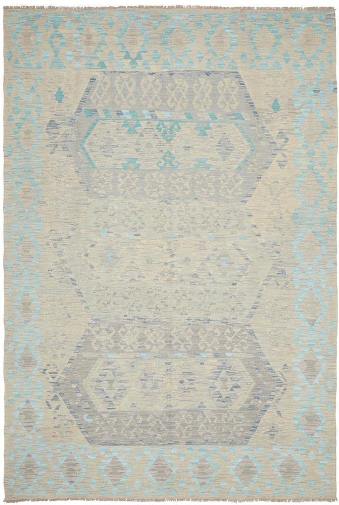 Afghanischer Teppich Kelim Afghan 297x197 297x197, Perserteppich Handgewebt