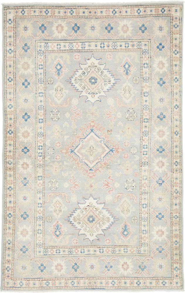 Pakistani rug Kazak 5'1"x3'3" 5'1"x3'3", Persian rug Hand-knotted