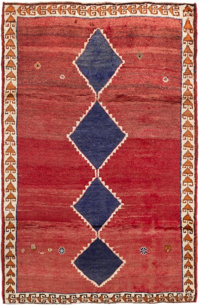 Persian Rug Persian Gabbeh Ghashghai 182x115 182x115, Persian Rug Knotted by hand