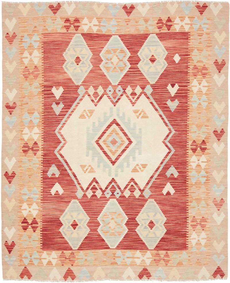 Afghaans tapijt Kilim Afghan 188x152 188x152, Perzisch tapijt Handgeweven