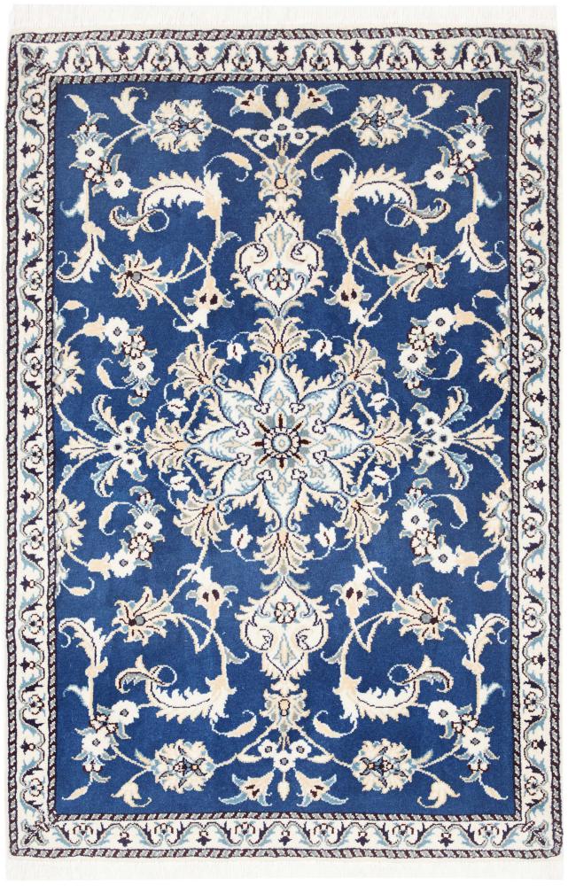 Tapis persan Naïn 136x91 136x91, Tapis persan Noué à la main