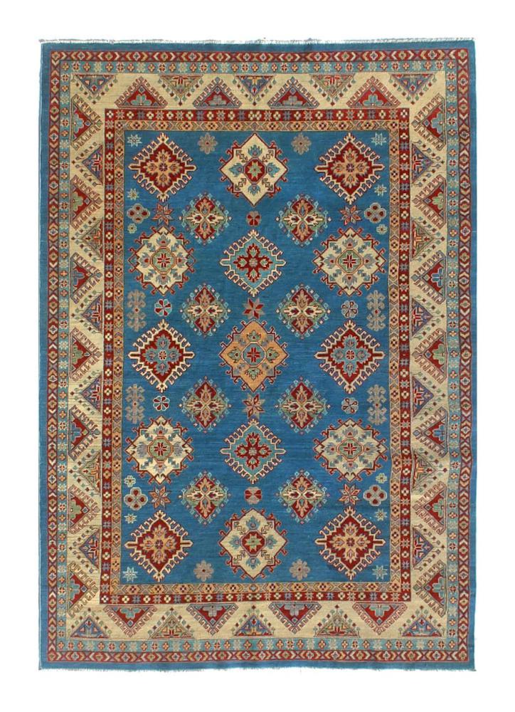 Afghanska mattan Kazak Ghazni 294x196 294x196, Persisk matta Knuten för hand
