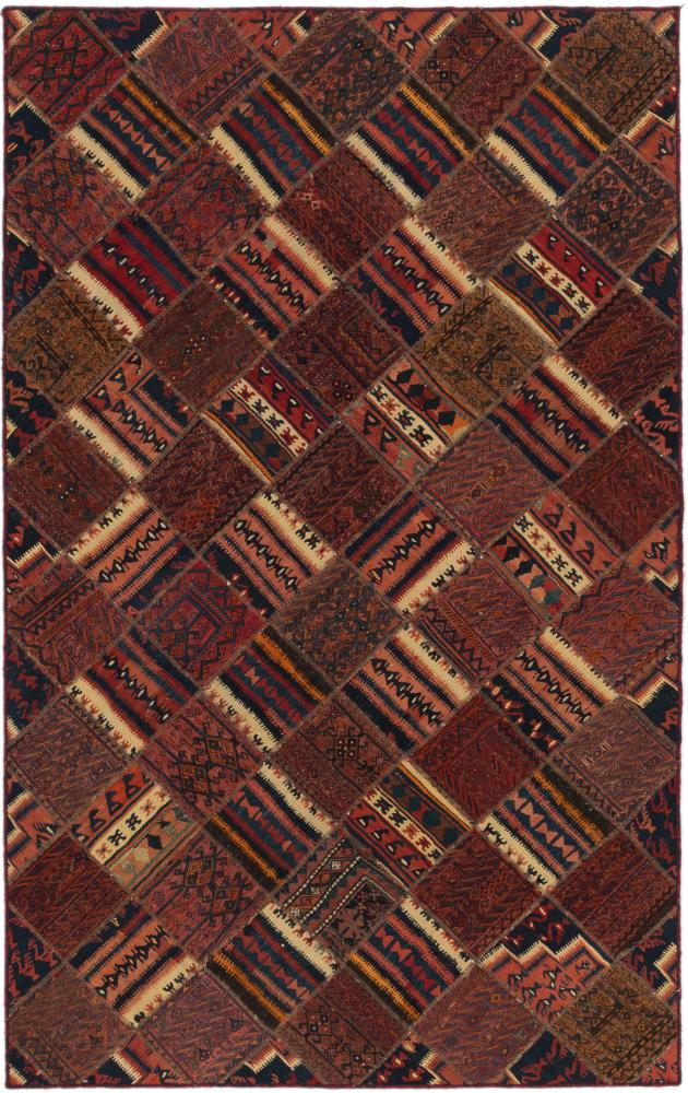 Perský koberec Kilim Patchwork 225x139 225x139, Perský koberec Ručně tkaný