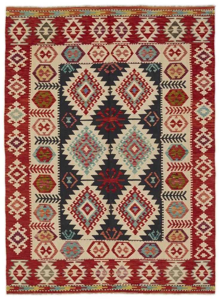 Afgán szőnyeg Kilim Afgán 206x152 206x152, Perzsa szőnyeg szőttesek