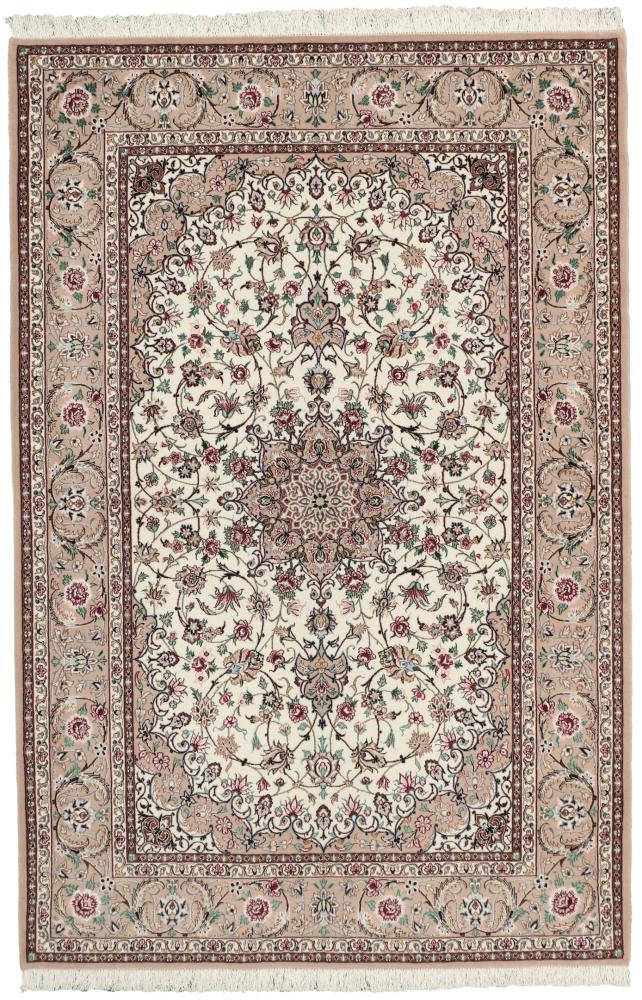 Dywan perski Isfahan Jedwabna Osnowa 201x136 201x136, Dywan perski Ręcznie tkane