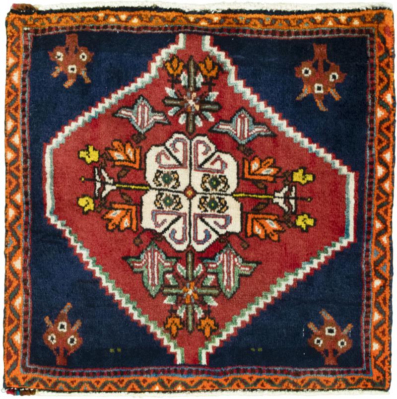 Perzisch tapijt Shiraz 55x54 55x54, Perzisch tapijt Handgeknoopte