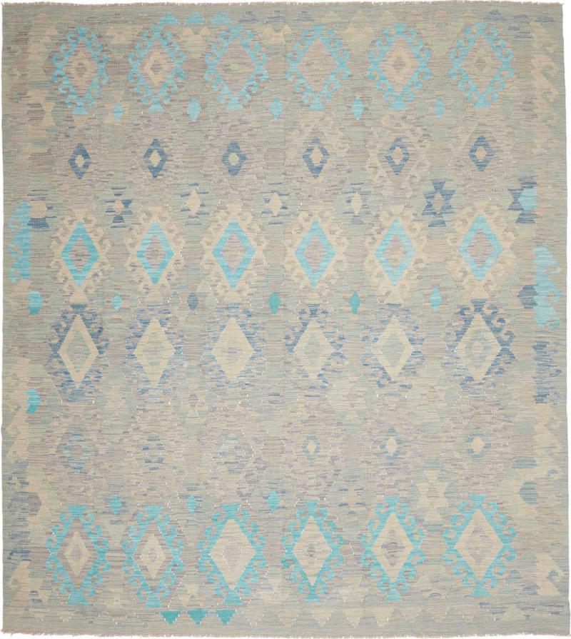 Afghanischer Teppich Kelim Afghan 289x266 289x266, Perserteppich Handgewebt