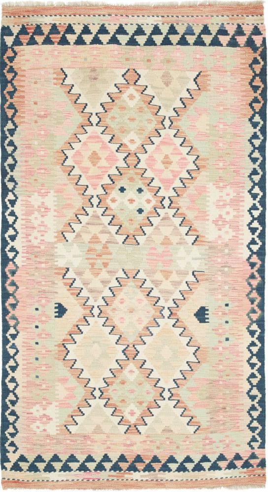 Tapete afegão Kilim Afegão 182x102 182x102, Tapete persa Tecido à mão