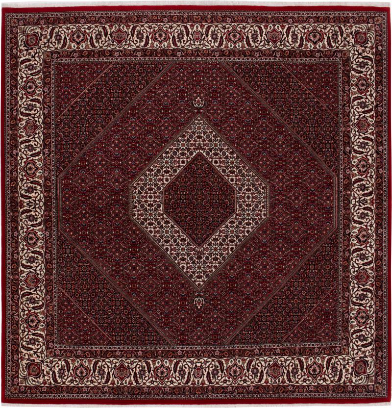 Persian Rug Bidjar 257x249 257x249, Persian Rug Knotted by hand