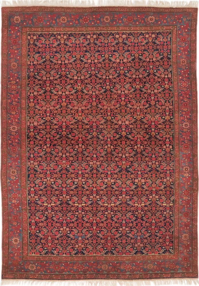 Persisk matta Malayer Antik 189x145 189x145, Persisk matta Knuten för hand