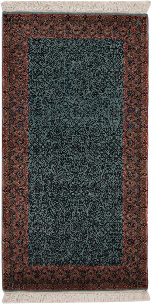Indiaas tapijt Indo Tabriz 134x71 134x71, Perzisch tapijt Handgeknoopte
