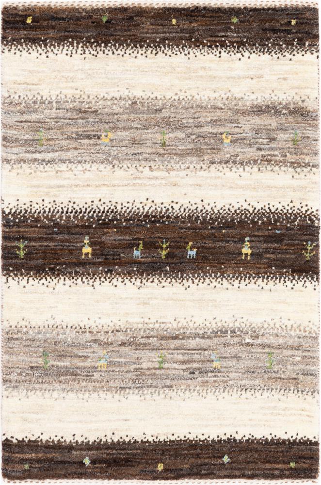 Perzisch tapijt Perser Gabbeh Loribaft Atelier 91x62 91x62, Perzisch tapijt Handgeknoopt