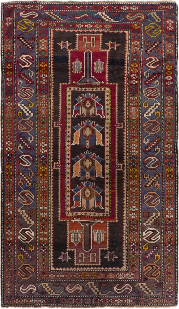 Russisk teppe Shirvan Gammel 208x118 208x118, Persisk teppe Knyttet for hånd