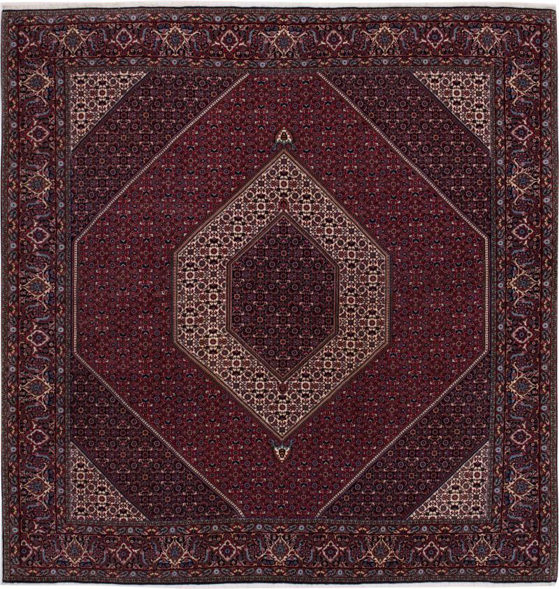 Persian Rug Bidjar 265x253 265x253, Persian Rug Knotted by hand