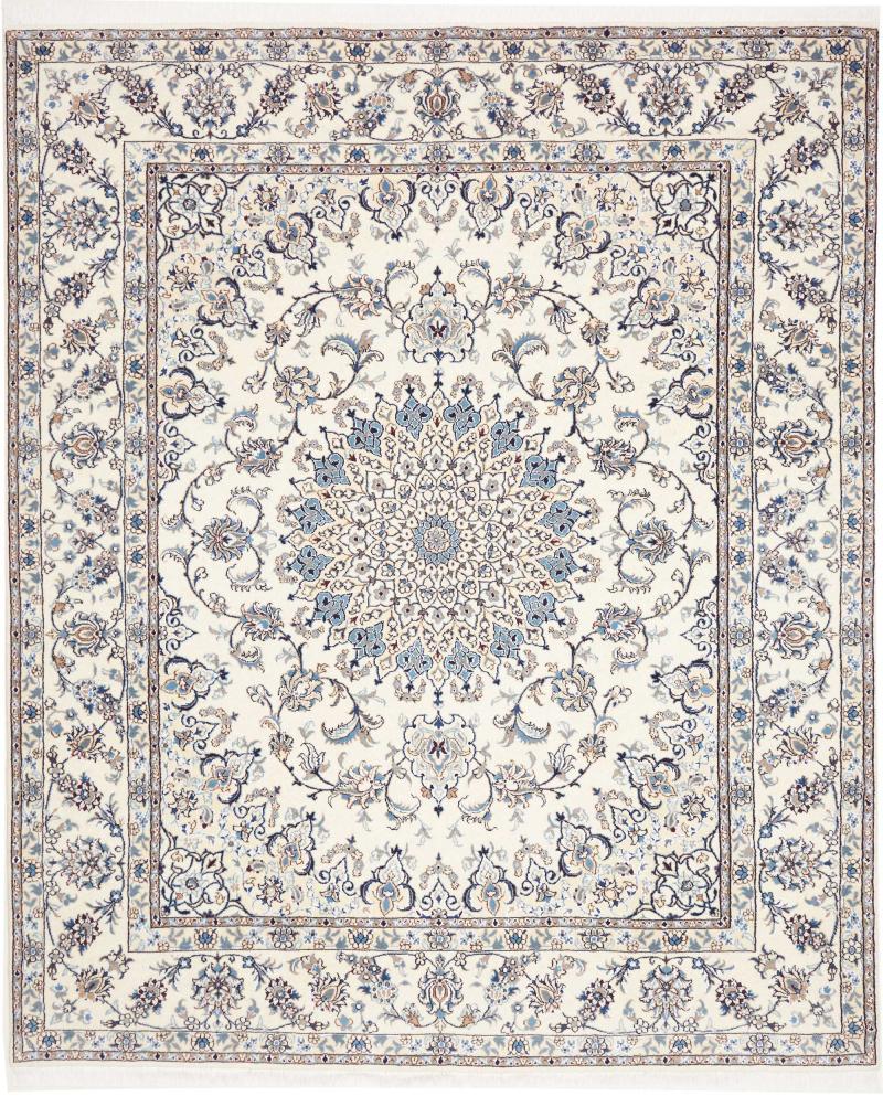 Persisk tæppe Nain 297x247 297x247, Persisk tæppe Knyttet i hånden