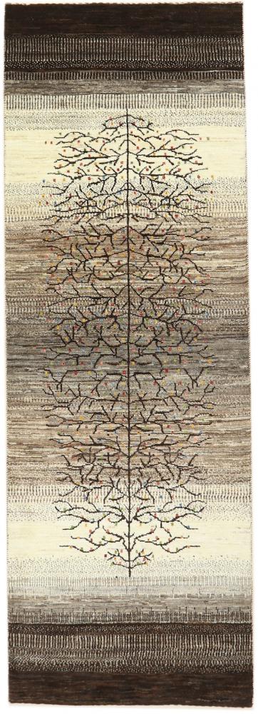 Tapis persan Persan Gabbeh Loribaft Nature 247x86 247x86, Tapis persan Noué à la main