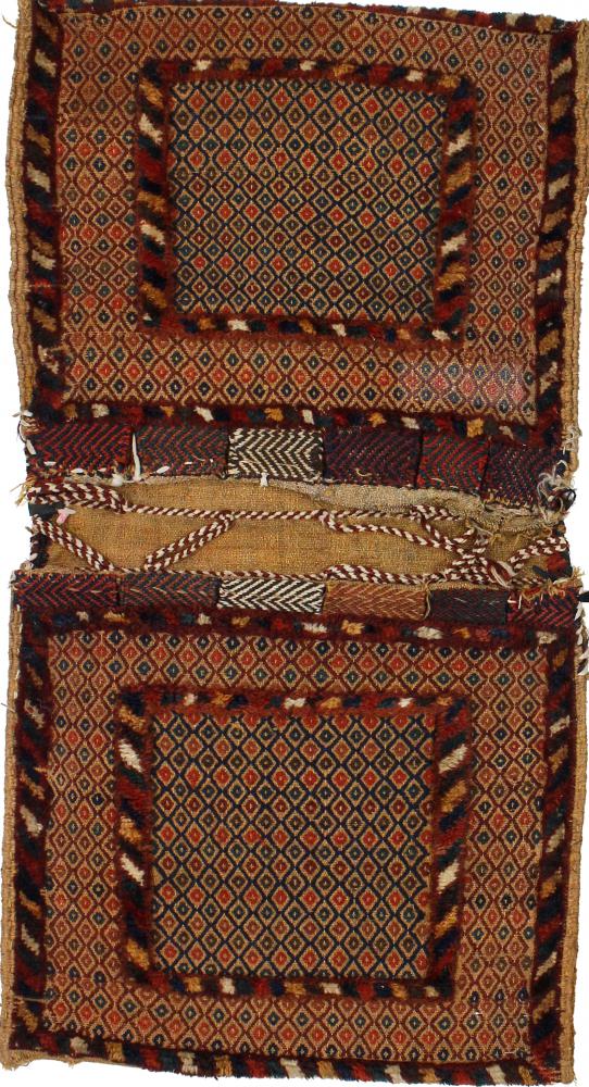 Perzisch tapijt Kilim Tasche Nomaden 89x59 89x59, Perzisch tapijt Handgeknoopte